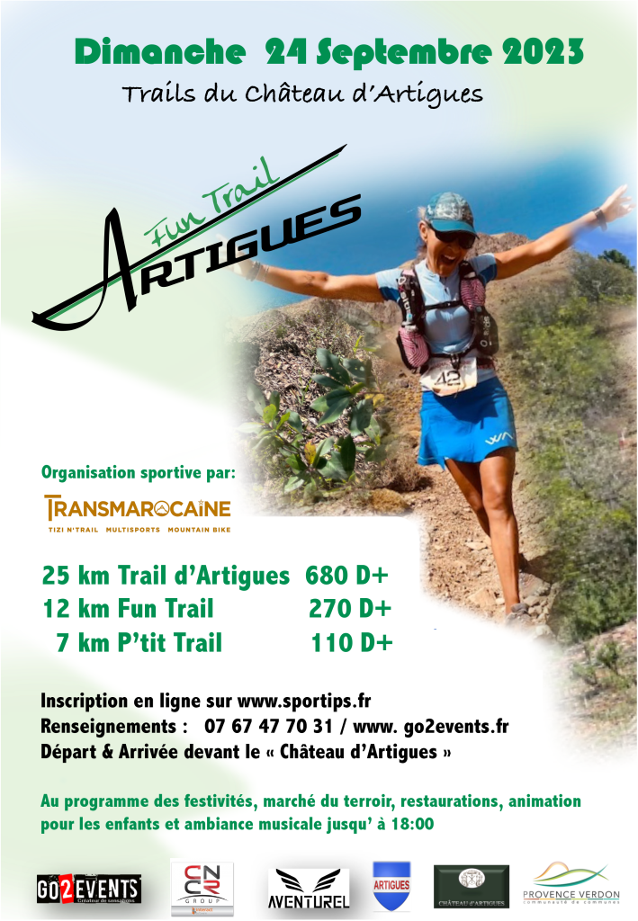 Flyer Trail Chateau d'Artigues